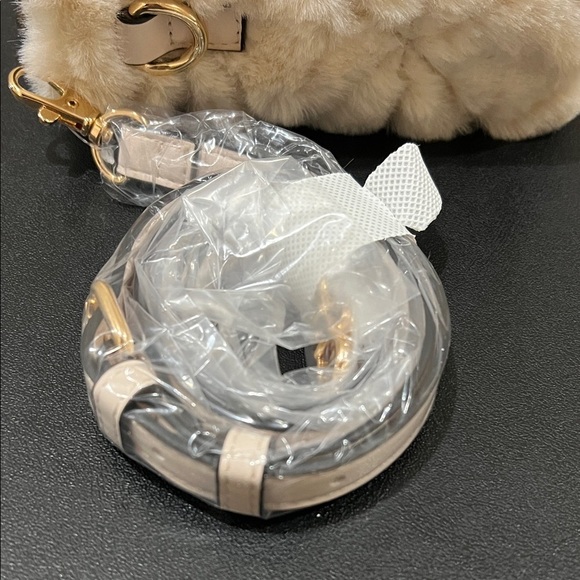 ALDO | Faux Fur Hand Bag w/ Crossbody Strap & Bag Charms - Picture 10 of 14